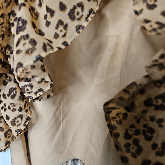 NWT Rachel Parcell Animal Print Dress Size 6 - Picture 13 of 16